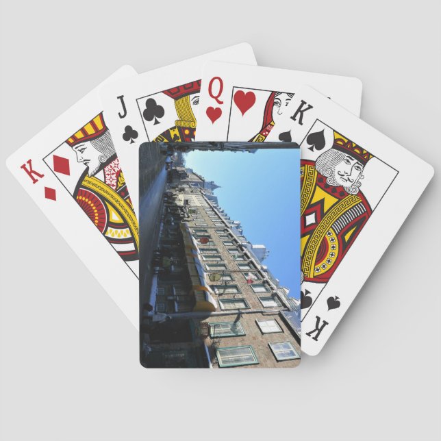 Baralho Cidade Velha do Quebec, Quebec, Canadá (Verso)