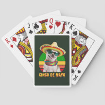 Cinco De Mayo Sombrero Chihuahua com Óculos De Sol