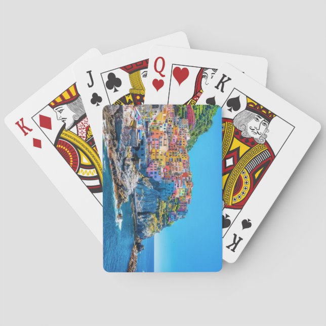 Baralho Cinque Terre, Itália (Verso)