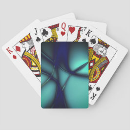 Baralho Cinza de menta queimada sob linhas brilhantes pare