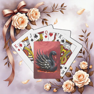 Baralho Cisne Negro de Ossos – Elegância Gótica