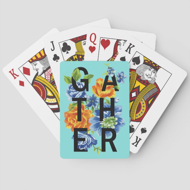 Baralho Citação de Coleta Floral (Verso)