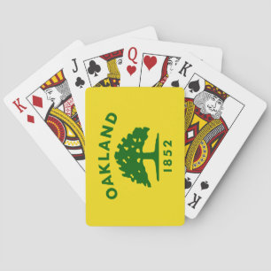 Baralho City Flag of Oakland (Califórnia)