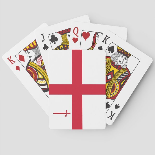 Baralho City of London Flag (Verso)
