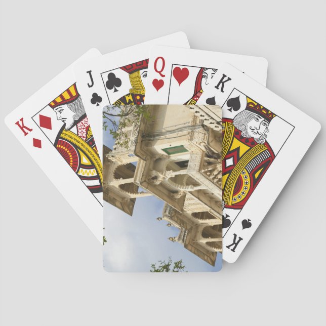 Baralho City Palace, Udaipur, Rajasthan, Índia (Verso)