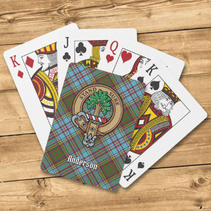 Baralho Clan Anderson Crest Placas