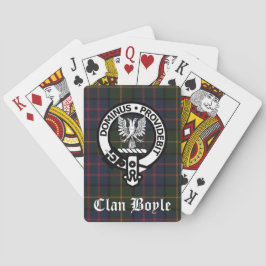 Baralho Clan Boyle Crest Crachá & Tartan