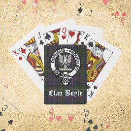 Baralho Clan Boyle Crest & Tartan