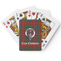 Clan Chisholm Crest Crachá & Tartan