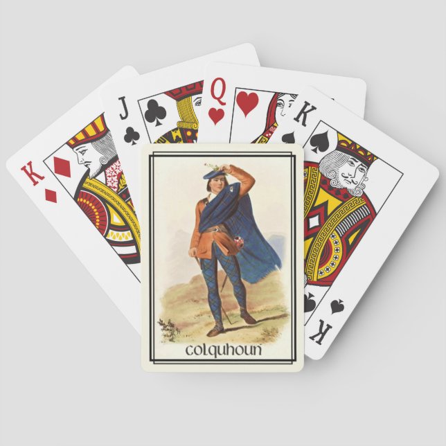 Baralho Clan Colquhoun Classic Scotland (Verso)