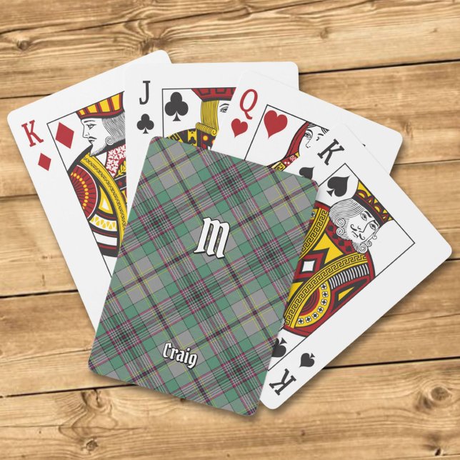 Baralho Clan Craig Tartan Jogando Cartões (Criador carregado)