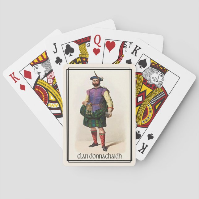 Baralho Clan Donnachaidh Classic Scotland (Verso)