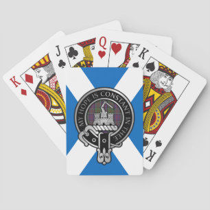 Baralho Clan MacDonald do Clanranald Crest & Tartan Bicycl