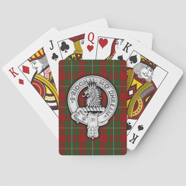 Baralho Clan MacGregor Crest &Tartan (Verso)