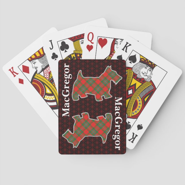 Baralho Clan MacGregor Tartan Scottish Terrier Edition (Verso)