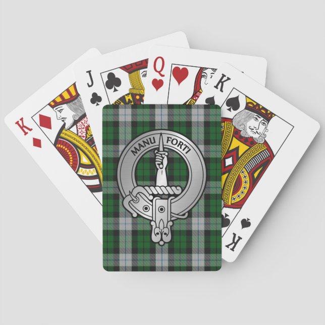 Baralho Clan MacKay Crest & Dress Tartan (Verso)