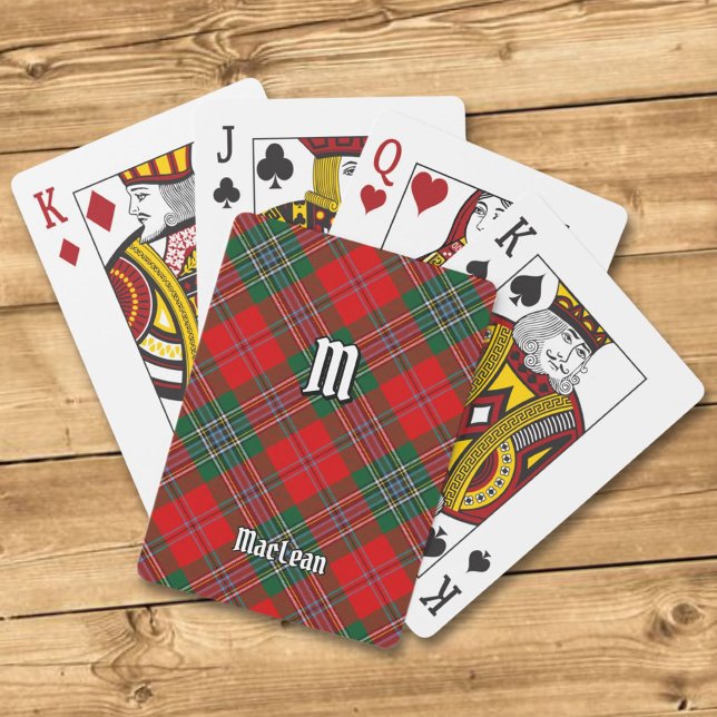 Baralho Clan MacLean Tartan (Criador carregado)