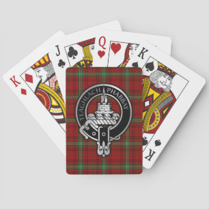 Baralho Clan Morrison Crest & Tartan Bicycle Play Cards