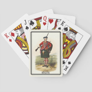Baralho Clan Shaw Classic Scotland Bicycle Deck