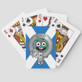 Baralho Clan Wood Crest & Tartan sobre o Salpneu