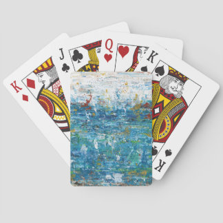 Baralho Classic Playing Cards featuring mixed media art