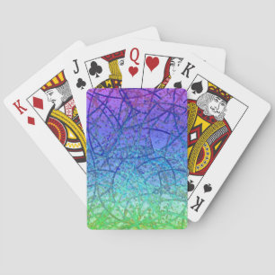 Baralho Classic Playing Cards Grunge Art Abstrato