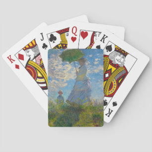 Baralho Claude Monet Mulher com Parasol