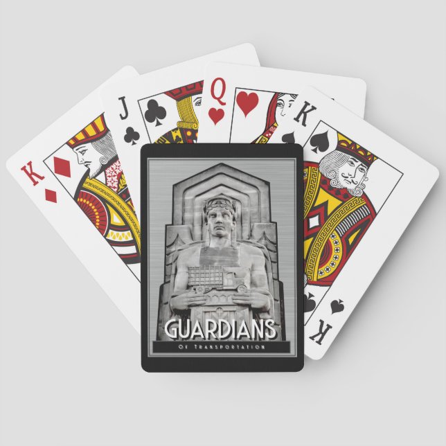 Baralho Cleveland art Deco Guardian Cards (Verso)