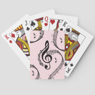 Baralho Climactic G Clef Music Pink