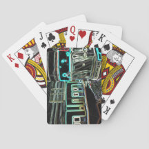 CLRV Neon no Stand Poker Playing Cards