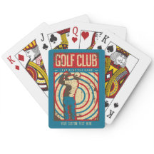 Clube de Golfe Retroativo Personalizado