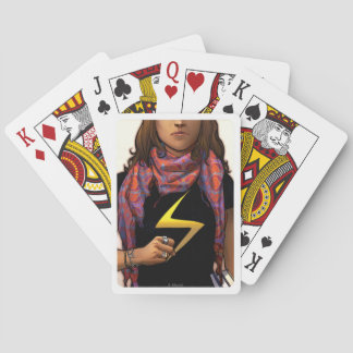 Baralho Cobrir de banda desenhada da Sra. Marvel nº 1