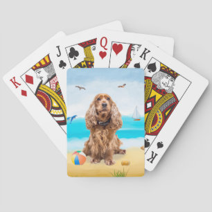 Baralho Cocker Spaniel no Beach