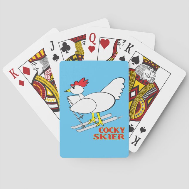 Baralho Cocky Skier (Verso)