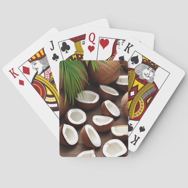 Baralho Cocos grandes e pequenos (Verso)