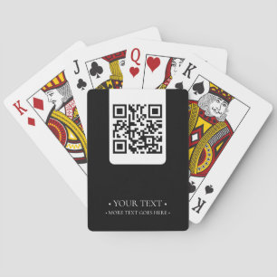 Baralho Código QR da sua empresa