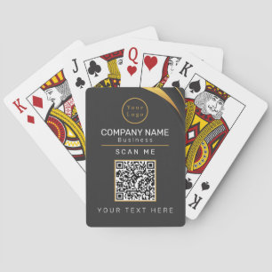 Baralho Código QR Logotipo comercial Profissional