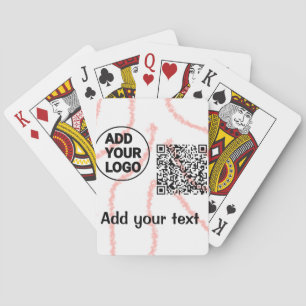 Baralho Código QR minimalista simples adicionar logotipo n