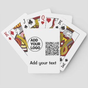 Baralho Código QR minimalista simples adicionar logotipo n