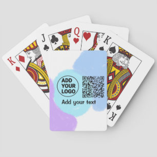 Baralho Código QR minimalista simples adicionar logotipo n
