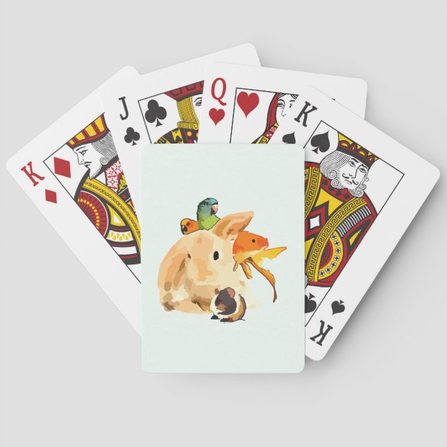 Baralho coelho (Verso)