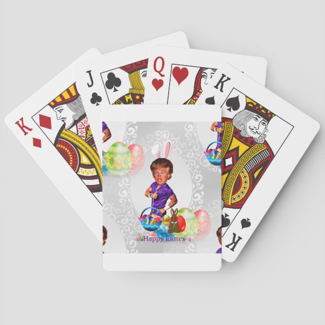 Baralho coelho da Páscoa (Verso)