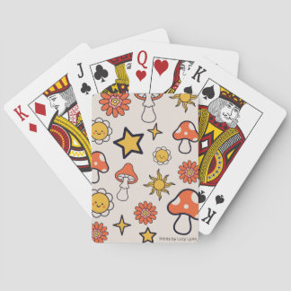 Baralho Cogumelos, Flores e Estrelas Tan Tay Cards