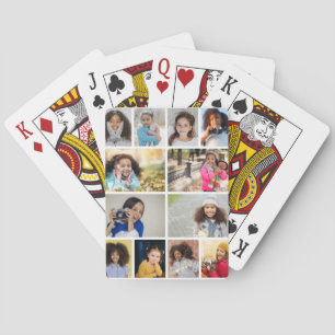 Baralho Colagem de Fotografias design
