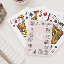 Colagem de Fotografias Personalizada Cor-de-rosa E