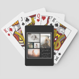 Baralho Colagem de Fotos 5 da Maior Família de Pais do Mun