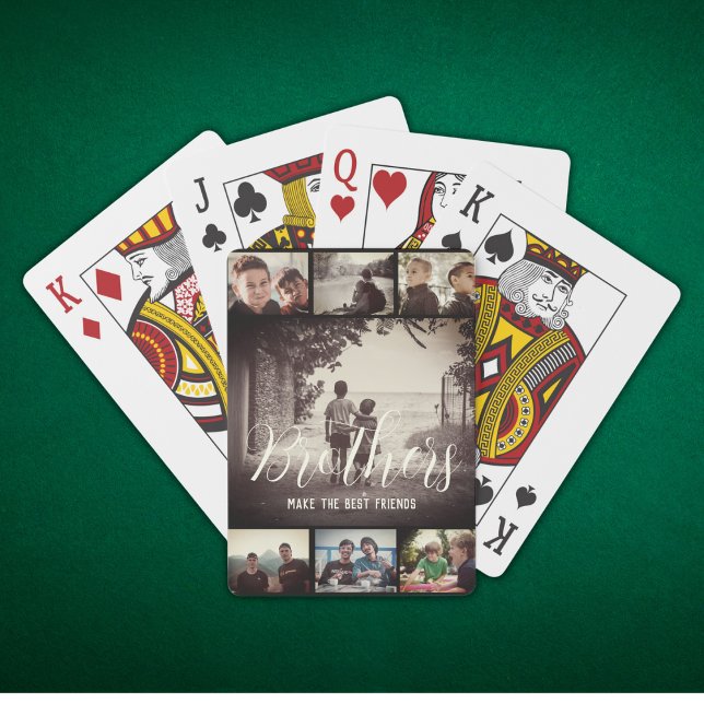 Baralho Colagem de Fotos Escura dos Melhores Amigos do Mod (Criador carregado)