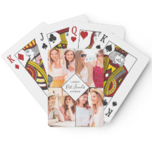 Colagem Fotográfica de BFFs de Melhores Amigos