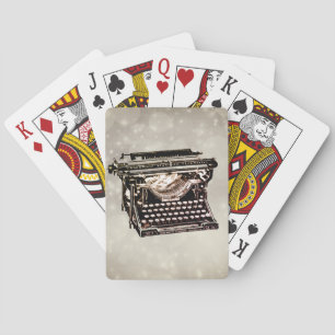 Baralho Coletor Antiquado de Máquina de Digitalização