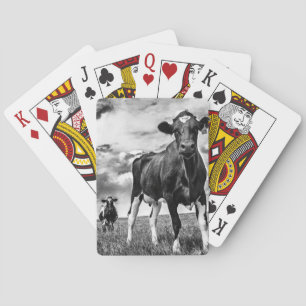 Baralho Colheita de espera de BW